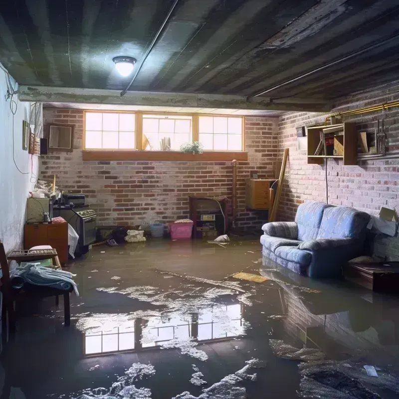 Flooded Basement Cleanup in Crosby, ND